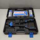 Rizom Rivet Nut Tool, 16 Rivnut Tool Kit with 13 Metric and SAE Mandrels, Threaded Nutsert Tool, 168PCS Rivet Nut Assortment Kit in Organized Carrying Case