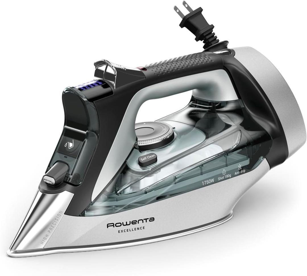 Rowenta AccessSteam Corded Steam Iron for Clothes, Anti-Drip Protection, Clothes Iron with Steamer, DW2459U1