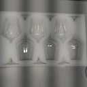 Wine Glasses Set of 12, 12oz Clear Red/White Wine Cup, Long Stem Wine Glasses for Party, Wedding and Home