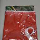 Merry Christmas Banner 118x20 inch Large Red Holiday hanging banner Gold Reindeer Tree Design outdoor christmas banner for fence Porch Wall Yard christmas party backdrop