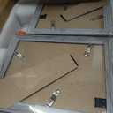 Picture Frames, Made of Real Glass and Wooden Frame, Gallery Photo Frames Set of 10 for Collage Wall Decor, Multi Sizes Including 8x10, 5x7, 4x6 for Mounting or Tabletop Display, Gray