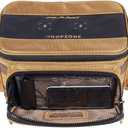 Plano Guide Series 3500 Tackle Bag, Beige, Includes 5 3500 Stowaway Organization Boxes, Premium Soft Fishing Tackle Storage, Waterproof & Non-Skid Base