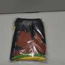 Navy Blue Mandala Outdoor Round Fitted Tablecloth with Umbrella Hole and Zipper, 36"-44" Elastic Patio Table Cloth Oil-Proof Waterproof Patio Table Cover for Picnic Party Camping (Blue Geometric Pattern)