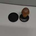 Normcore 58.5mm Coffee Tamper V4.1 with Click Sound Feedback, Spring Loaded Tamper With Titanium PVD Coating Flat Base, Genuine American Walnut Handle