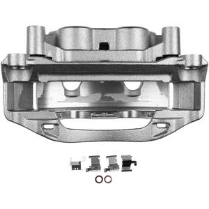 A-Premium Disc Brake Caliper Assembly with Bracket Compatible with Select Chevy and GMC Models - Silverado 3500 HD/Sierra 3500 HD 2011-2019 - Rear Left Driver Side