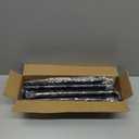 Black Long Curtain Rod Tension Shower Curtain Rods 30 to 120 inch Adjustable Spring Heavy Duty Rods for Bathroom Windows Outdoor No Drill No Slip Spliced and Telescopic Design