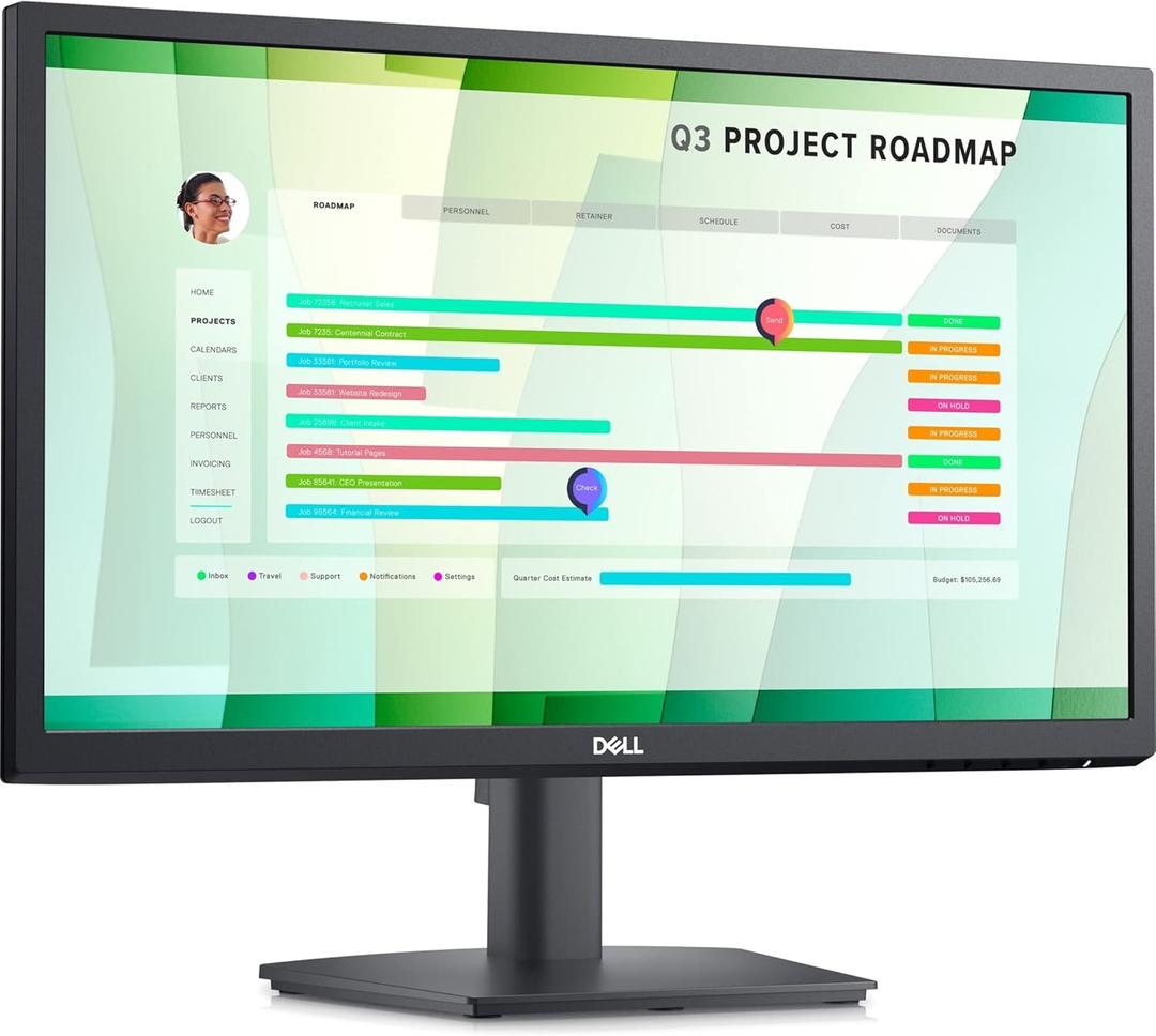 Dell E2223HN 21.5" Full HD LED LCD Monitor - 16:9 - Black