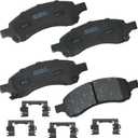 Bendix Premium SBC1169A Ceramic Front Brake Pads for Buick Enclave 2017-2008, Chevrolet Traverse 2017-2009, GMC Acadia 2016-2007, Acadia Limited 2017, Saturn Outlook 2010-2007