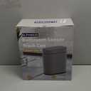 ELPHECO Bathroom Motion Sensor Trash can 2 Gallon Automatic Garbage Can, Slim Plastic Smart Trash Can with Lid, Commercial Intelligent Trash Bin for Bedroom, Bathroom, Office, Cement Grey