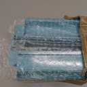 czzwak Mahjong Rack with Pushers, 4-Piece Premium Acrylic Mahjong Racks with Built-in Pushers & Rotating Bases - Set for Easy Play (Light Blue)