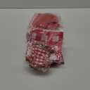 205 Pcs Party Supplies for 25 Guest Checkered Plaid Tablecloth Pennant Banner Plate Cup Napkin Cutlery and Straw for Birthday Family Dinner Picnic BBQ Birthday Party Decoration(Red and White)