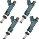 Fuel Injectors 12 Holes 4Pcs,Compatible with 2010-2015 Toyota Prius/Prius V/Lexus CT200h 1.8L Engine, Replace# 23250-37020,23250-37021, 23209-39195, 23209-39196