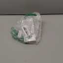 BTArtbox French Tip Press On Nails, Short Almond Supremely Fit & Natural Glue On Nails with Nail Glue, Reusable Stick On Nails in 16 Sizes - 32 Soft Gel Fake Nails Kit, Morning Coffee