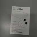 Homemate Heated Electric Blanket King Size - 100"x90" Heating BedBlanket Throw with 10 Heating Levels&8 Hours Auto Off, Fast Heating Over-Heated Protection Ultra Soft Flannel ETL Certified, Grey