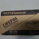 SEFEPODER 12V 20Ah Lithium LiFePO4 Deep Cycle Battery 2 Pack with 40A BMS