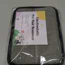 Pet Hair Remover Glove for Cats & Dogs – Reusable Electrostatic Pet Hair Removal Tool for Bed Sheets, Blankets, Clothes, Sofa, Carpet, Car Seat, Multi-Functional Grooming Glove, Black, 5.1x6.7 1 Pack