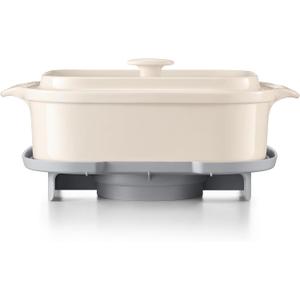 BUYDEEM A515 Ceramic Steam Pot for G52 G553 G563 G67 Steamer, 3QT, White