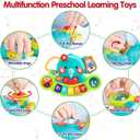 Baby Piano Toy 6 to 12 Months Light Up Music Baby Toys for 6 9 12 18 Months Early Learning Educational Piano Keyboard Infant Babies Girl Toy 1 Year Old Boy Girls Gift