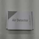 Indoor Air Quality Monitor, 5 in 1 Portable Smartair Quality Tester for CO2 | TVOC | HCHO | Temp | Hum for Home Cars Plants and Pets So On (White)