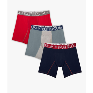 Fruit of the Loom Men's Performance Cooling Boxer Briefs M