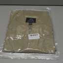 MAGNIVIT Men's Lightweight Bomber Jacket Windbreaker Casual Fall Spring Outdoor Coat (Beige, XXL)