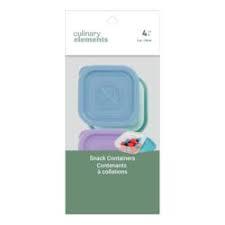 Snack Containers Pack of 4 