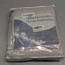 Guken Oatmeal Linen Curtains 96 Inch Length for Living Room Bedroom 2 Panels Set Rod Pocket Light Filtering Semi Sheer Window Curtains 52 Inch Width Boho Farmhouse Linen Drapes, W52xL96