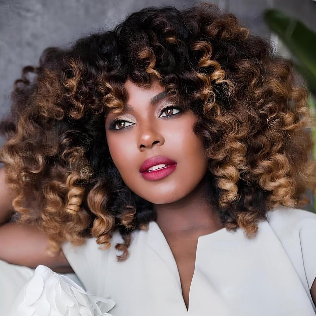 12Inch 2X Ringlet Wand Curl Crochet Hair 60 Strands Pre Looped Jamaican Bounce Crochet Hair Extensions Crochet Braiding Hair (12Inch (Pack of 3), T1/30/27)
