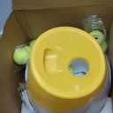 SOCO Automatic Ball Launcher for Dogs, USB Rechargeable with 3 Distances (10/20/30 ft), Safety LED Indicator, Include 6 Tennis Balls, Indoor/Outdoor Fetch Toy for Small/Medium Dogs