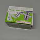 CECEFIN Water-Filter for Sink-Faucet Extender-Aerator - 9pcs Cartridges Reduce Chlorine for Bathroom/Kitchen Skin Face Eye Wash,Brass Faucet Mount Purifier System,1080Rotating 2-Mode Swivel Aerator