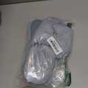 ULTRAIDEAS Women's Fuzzy House Slippers Fancy Open Toe Slides Slippers with Rhinestone Bowknot and Non Slip Sole (10, Blue)