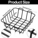 2 Pcs Cooler Basket for 35/45 Stainless Steel Storage Wire Cooler Rack Dry Goods Basket for 35 or 45 Coolers