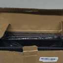 OPNICE Desk Organizer, 4-Tier Desktop File Organizer with Drawer and 2 Pen Holders, Office Desk Accessories, File Sorters, Workspace Organizers for Office Supplies(Black)