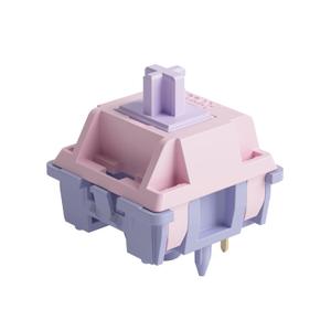 AKKO V3 Fairy Linear Silent Keyboard Switch for Mechanical Gaming Keyboard, 5-Pin 50gf Quiet Pre-Lubed Switches with Standard MX Structure (45pcs)