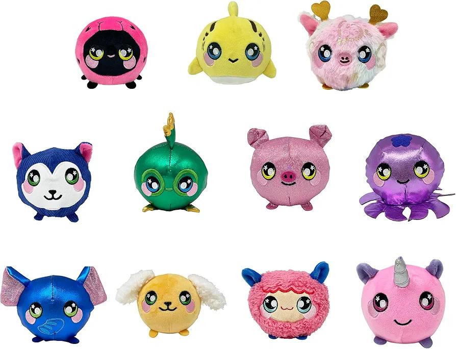 Squeezamals 3.5” Plush, Slow Rise, Sweetly Scented, One Randomly Selected Plush