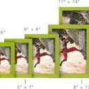 2 x Renditions Gallery 5x7 inch Picture Frame Avocado Wood Grain Frame, High-end Modern Style, Made of Cream Colored Solid Wood and High Definition Glass for Wall and Tabletop Photo Display