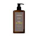 Cremo Rich-Lathering Vintage Suede Body Wash for Men, A Vintage Suede with Notes of White Moss and Rich Amber, 32 Fl Oz