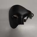 Hoshin Masquerade Mask, Half-Face Mardi Gras Decorations Venetian Masks for Mens (Black)