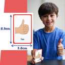 6 x My Essential Needs Cards 12 Flash Cards for Visual aid Special Ed, Speech Delay Non Verbal Children and Adults with Autism or Special Needs