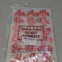 18 Sheet Christmas Iron Letters Iron on Letters Cursive Heat Transfer Letter for Clothing Stocking Printing Craft Decoration (Black, Red)