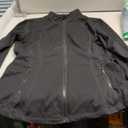 90 Degree By Reflex Full Zip Running Track Jacket Lightweight Athletic Slim Fit Jacket with Thumbholes (XX-Large, Black)