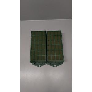 Boao 2 Pieces Floral Foam Cage Holder with Floral Foam for Fresh Flowers Cage Bowl for Table Centerpiece Flower Arrangement, Rectangle, 11.8 x 4.7 x 3.1 Inch