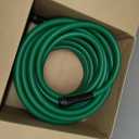 Flexzilla Colors Garden Hose 5/8 in. x 50 ft., Lightweight All-Weather Water Hose, Durable and Flexible, Leak-Free Connections, Forest Green
