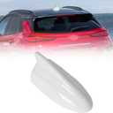 Shark Fin Antenna Cover,Car Roof Antenna Caps Compatible with Hyundai Kona 2018 2019 2020 2021 2022 2023,96210-J9300,Roof Topper Cover Replacement,White,Without Chip