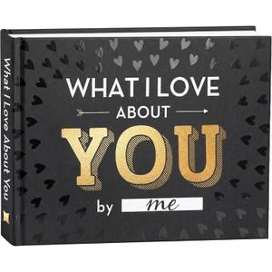 What I Love about You Book - Valentines Day Gifts for Him, Her - Fill-in-the-Blank Book for Men, Boyfriend, Husband, Women, Girlfriend, Wife, Him, Her - Couples Gifts for Anniversary, Christmas & More