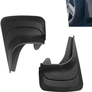 2 PCS Car Mud Flaps, Front and Rear Mudguard Replacement, Scratch-Resistant & Impact-Resistant Rubber Mudguards Protector, Universal for Most Cars SUVs and Trucks