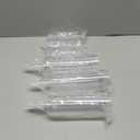 Hacaroa 75 Pack Plastic Champagne Coupe, 4 Oz Champagne Glasses Cocktail Glasses, Disposable Party Stem Cups Dessert Cups for Martini, Margarita, Birthday, Wedding