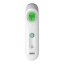 Braun Sensian Contact 5 Forehead Thermometer - Gentle Digital Thermometer with Professional Accuracy and Color Coded Temperature Guidance for All Ages, FSA and HSA Eligible (1 Count, Green,Yellow)