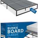 Meliusly Premium 10mm Bunkie Board King Size (76x80'') Patent Pending Low Profile Bed Board Design - Breathable, Noise Minimizing, Moisture Resistant Bunkieboards, Low Profile Bed Support