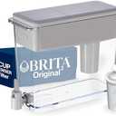 Brita UltraMax Large Water Dispenser With Standard Filter, BPA-Free, Reduces Copper, Cadmium and Mercury Impurities, Lasts 2 Months or 40 Gallons, Includes 1 Filter, Kitchen Accessories, Large 27-Cup